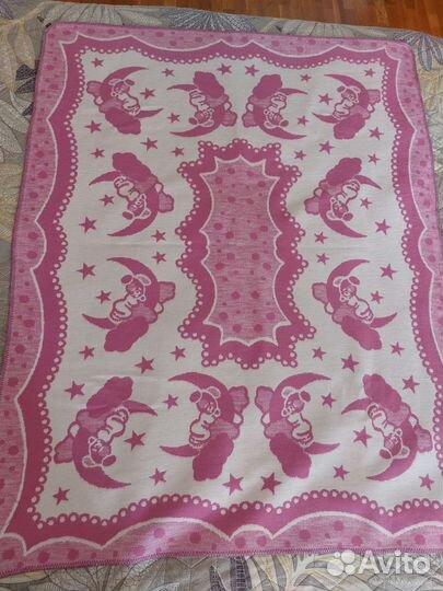 Одеяло байковое детское