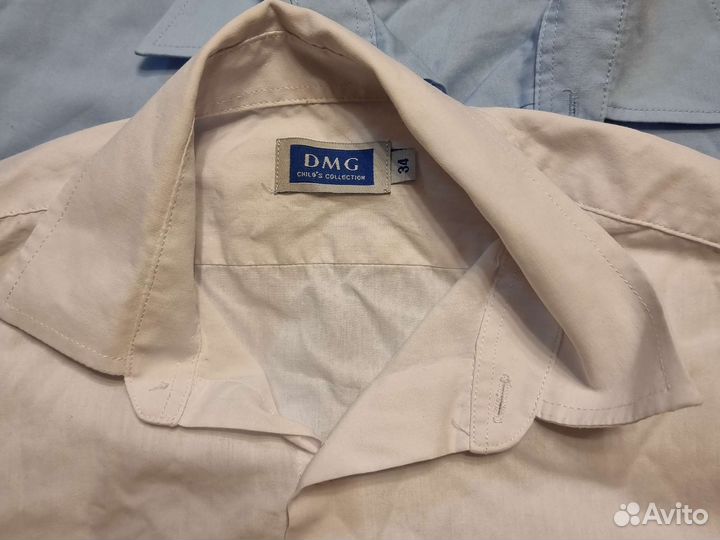 Рубашки на мальчика б/у пакетом