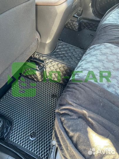 Автомобильные 3d коврики из экокожи для Toyota C-h