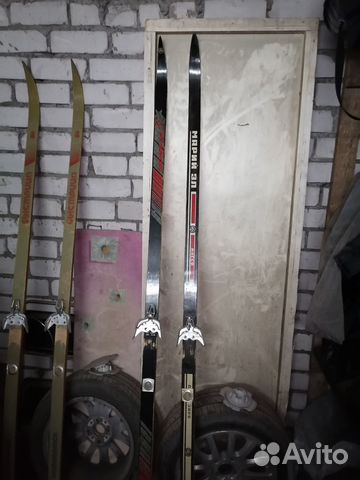 Лыжи с палками