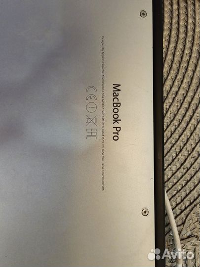 Macbook pro 13 retina 2015 core i7