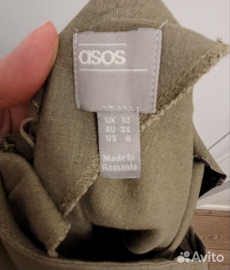 Платье льняное ASOS, брюки лен Италия