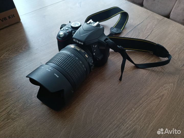 Фотоаппарат Nikon d3300 18-105 VR Kit