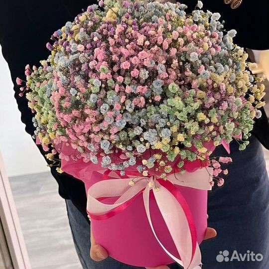 Гипсофила букет цветы