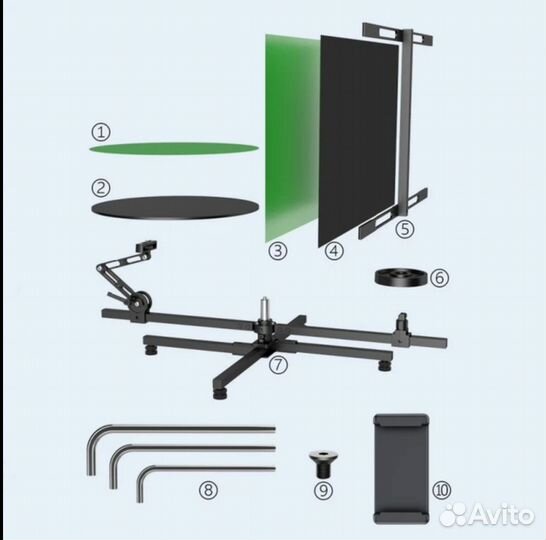 Вращающийся стол для профессиональной 3D съёмки