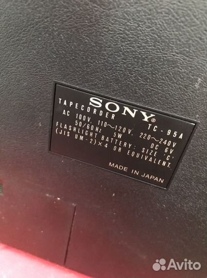 Магнитофон Sony винтаж