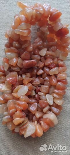 Браслет сердоликовый