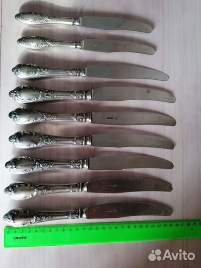 Стол. ножи времён ссср, рукоятка мнц, лезвие нерж