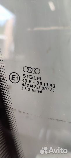 Стёкла дверей Audi 80 B4