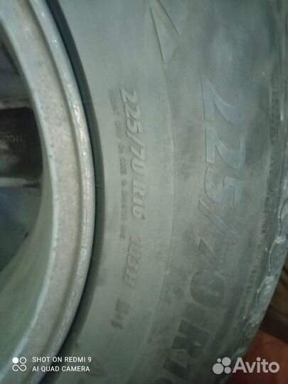 Колеса летние 225-70 р16