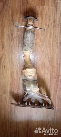 Выпускной коллектор ford focus 2 1.8