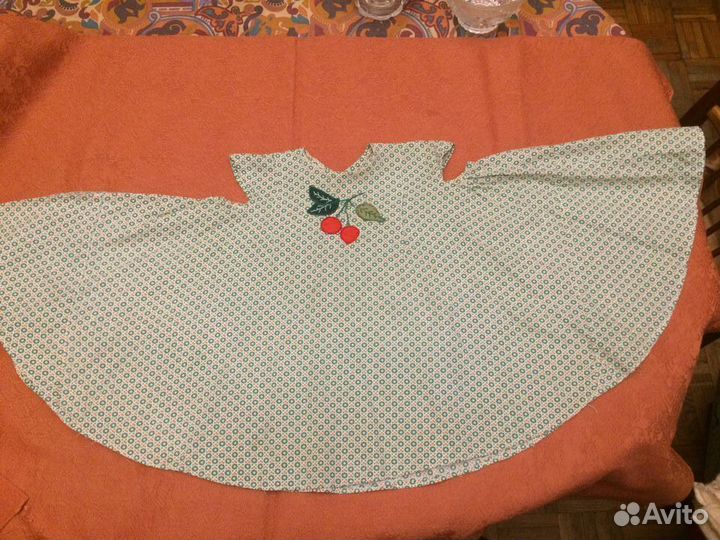 Платьице Винтаж Солнцеклёш. Пончо