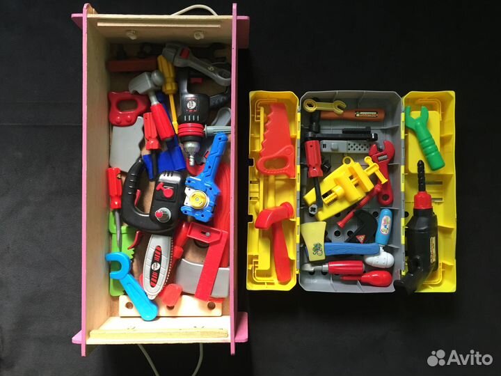 Наборы игрушечных инструментов для детей 2 шт
