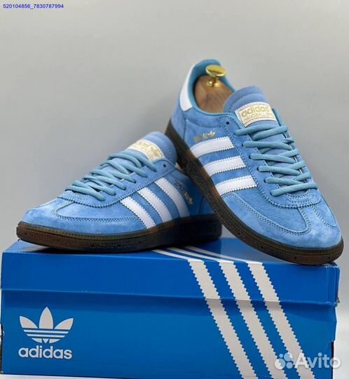 Кроссовки Adidas Spezial Blue (Арт.79598)