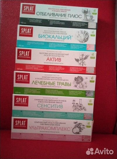 Зубная паста splat