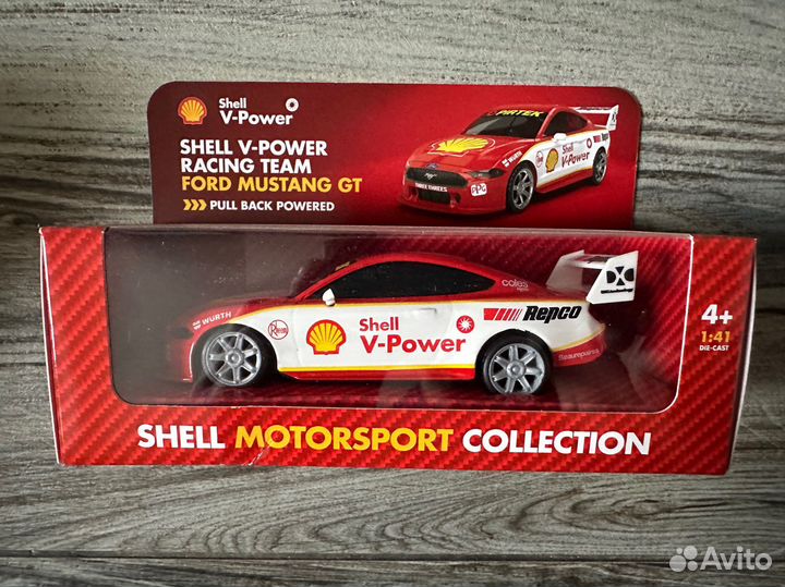 Коллекция машинок Shell V-power (4 шт)
