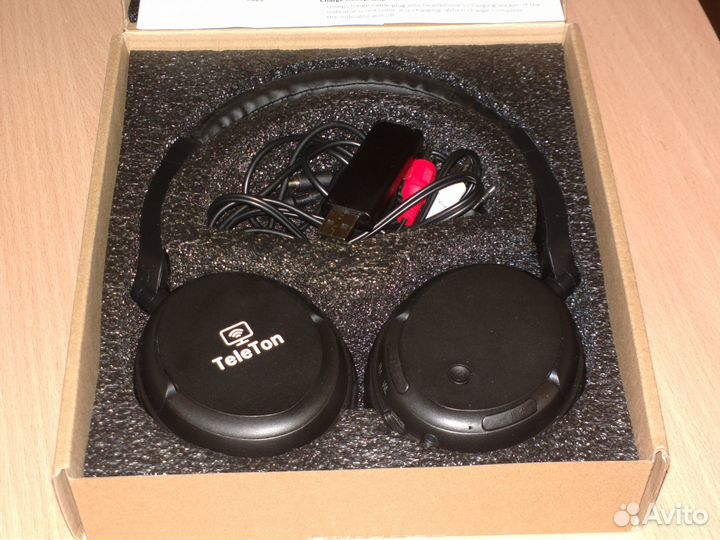 Безпроводные наушники для тв и пк