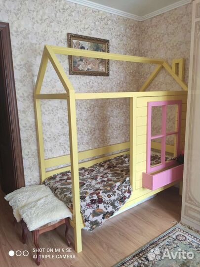 Детская кровать от 3 лет с бортиками