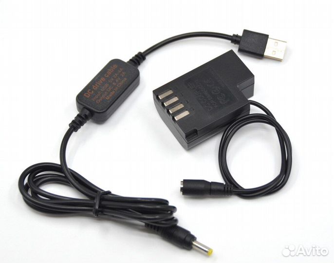 Адаптер питания USB для Panasonic DMW-BLF19