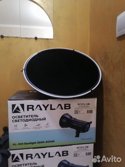 Студийное освещение raylab и вспышки godox ms300v