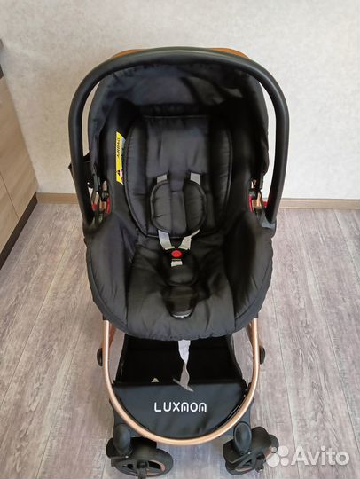 Коляска luxmom 3 в 1 бу
