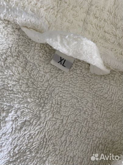 Халат махровый женский 48 50 XL белый