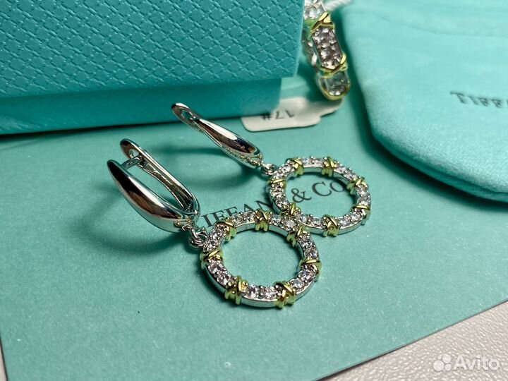 Tiffany sixteen серьги Тиффани английский замок