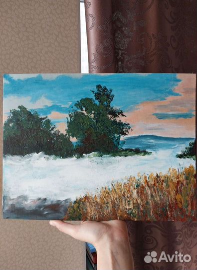 Картина акрил 