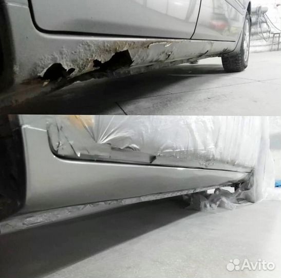 Пороги Mazda Demio Ремонтные