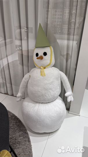 Снеговик мягкий декор