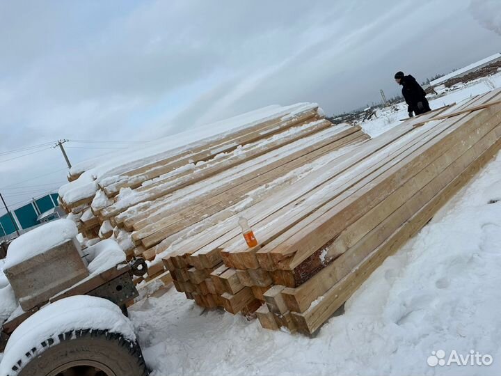 Брус 150х150 6 метров (свежий)