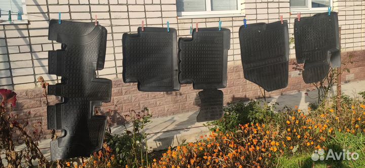 Коврики резиновые Hyundai Santa fe Grand