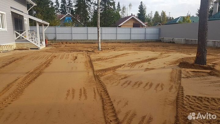 Песок мытый и песок с карьера напрямую