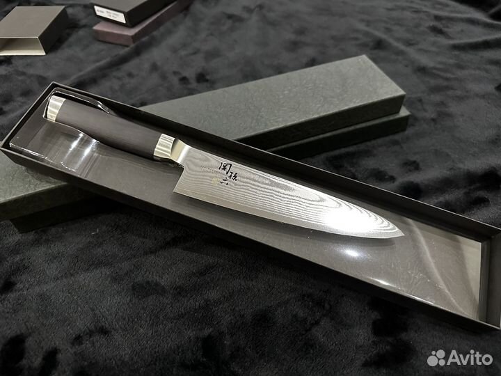 Нож поварской Шеф KAI Seki Magoroku Damascus