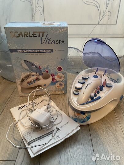 Маникюрный набор Scarlett Vita SPA 3в1