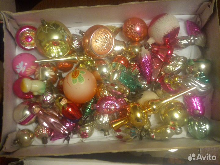 Елочные игрушки СССР