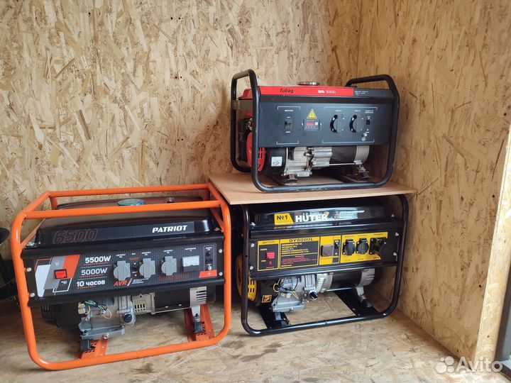 Аренда генератора от 3 до 6,5 кВт