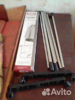 Вешалка Vetta напольная телескопическая на колёсик