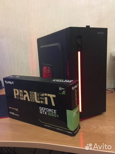 Игровой пк i5 1050ti ssd