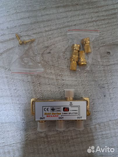 Антенный делитель (сплиттер) тв сигнала на 3