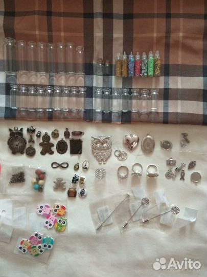 Материалы для создания украшений + инструменты