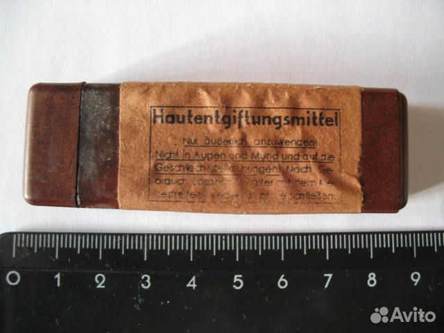 Германия. Хлорница. Оригинальная бумажка. Клейма