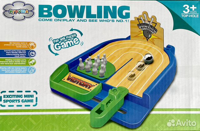 Настольный боулинг детская игра
