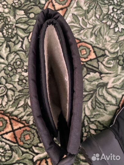 Сапоги резиновые теплые 39