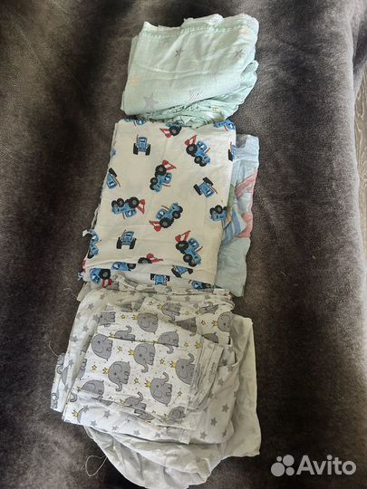 Детское постельное белье в детскую кроватку