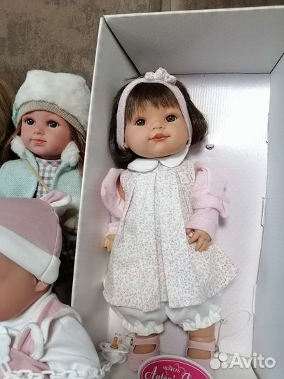 Испанские виниловые куклы antonio Juan, llorens