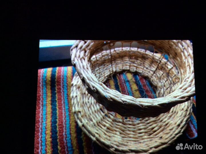 Корзина для освещениея пасхального кулича и яиц