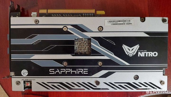 Видеокарта Sapphire AMD Radeon RX 470 nitro+ 8gb