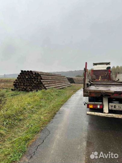 Труба б/у 325х6 мм в канаву