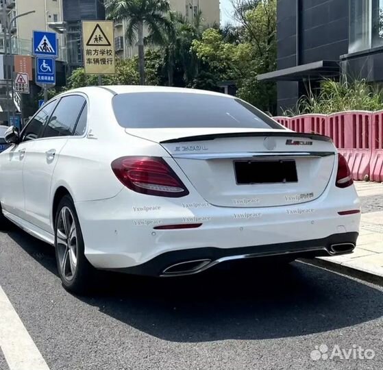 Спойлер на Mercedes w213